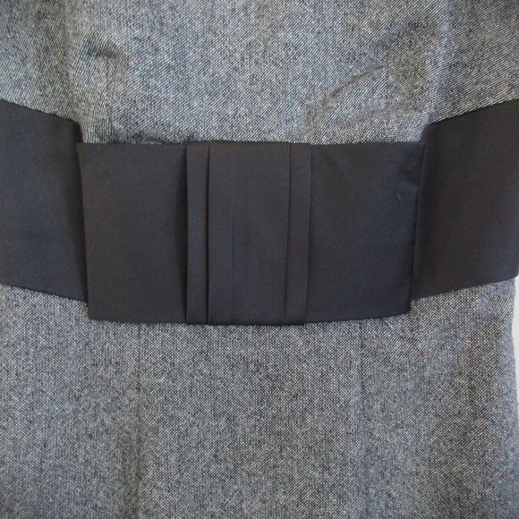 Size S (2) Tara Subkoff for Bebe 60s MOD Style Black/Gray Dress/Pinafore - Picture 4 of 10